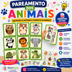 Pareamento Animais Básicos Autismo