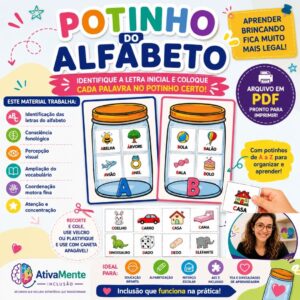 Potinho Alfabeto - Alfabetização Autismo