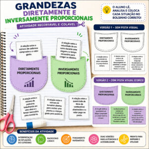 Grandezas Inversamente e Diretamente Proporcionais - EDUCAÇÃO ESPECIAL